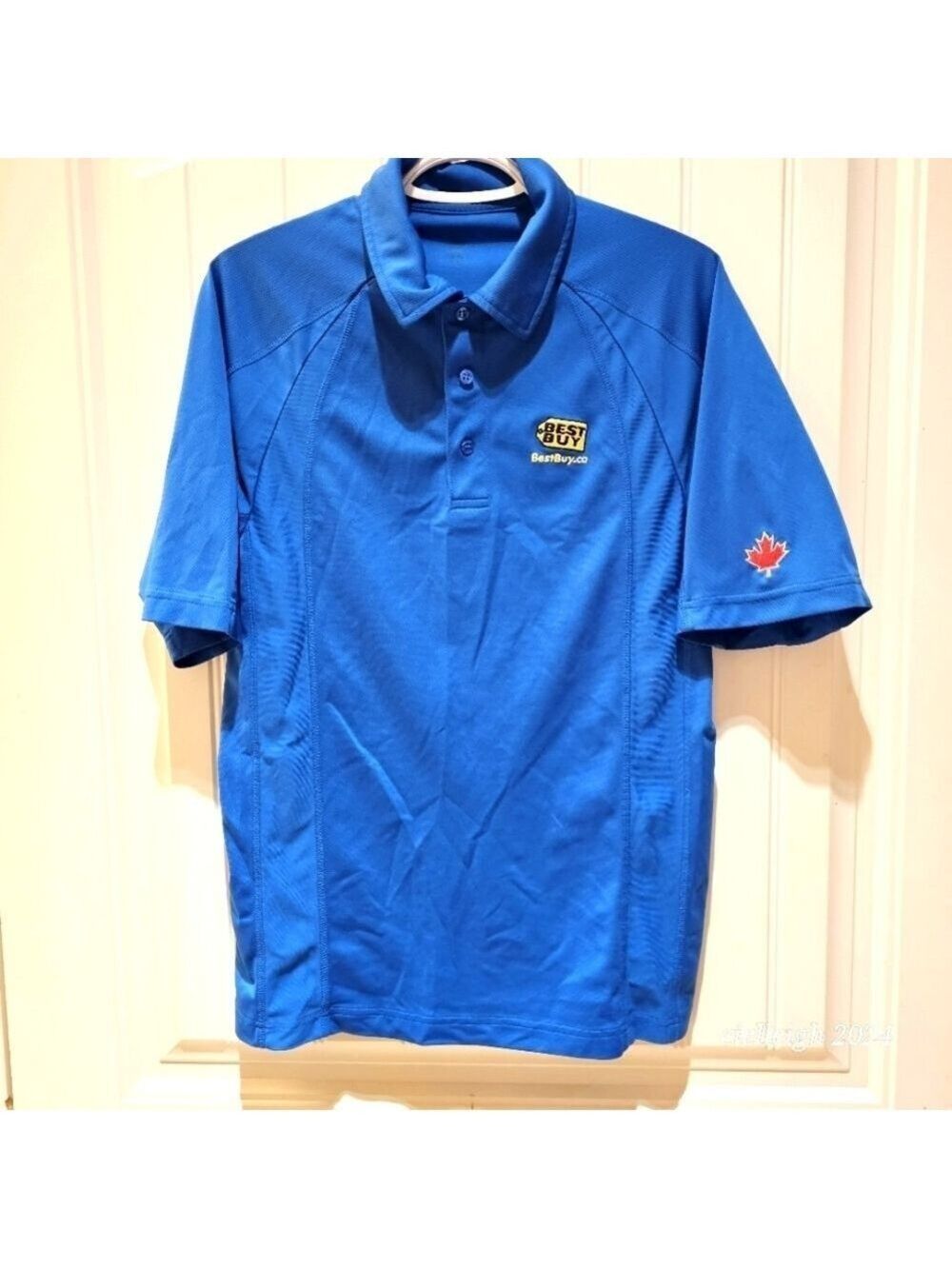💥4 for $25💥 Best Buy Blue Shirt polo shirt